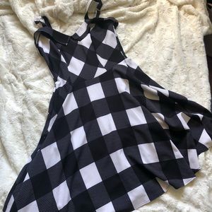 Unique Vintage Check Dress!